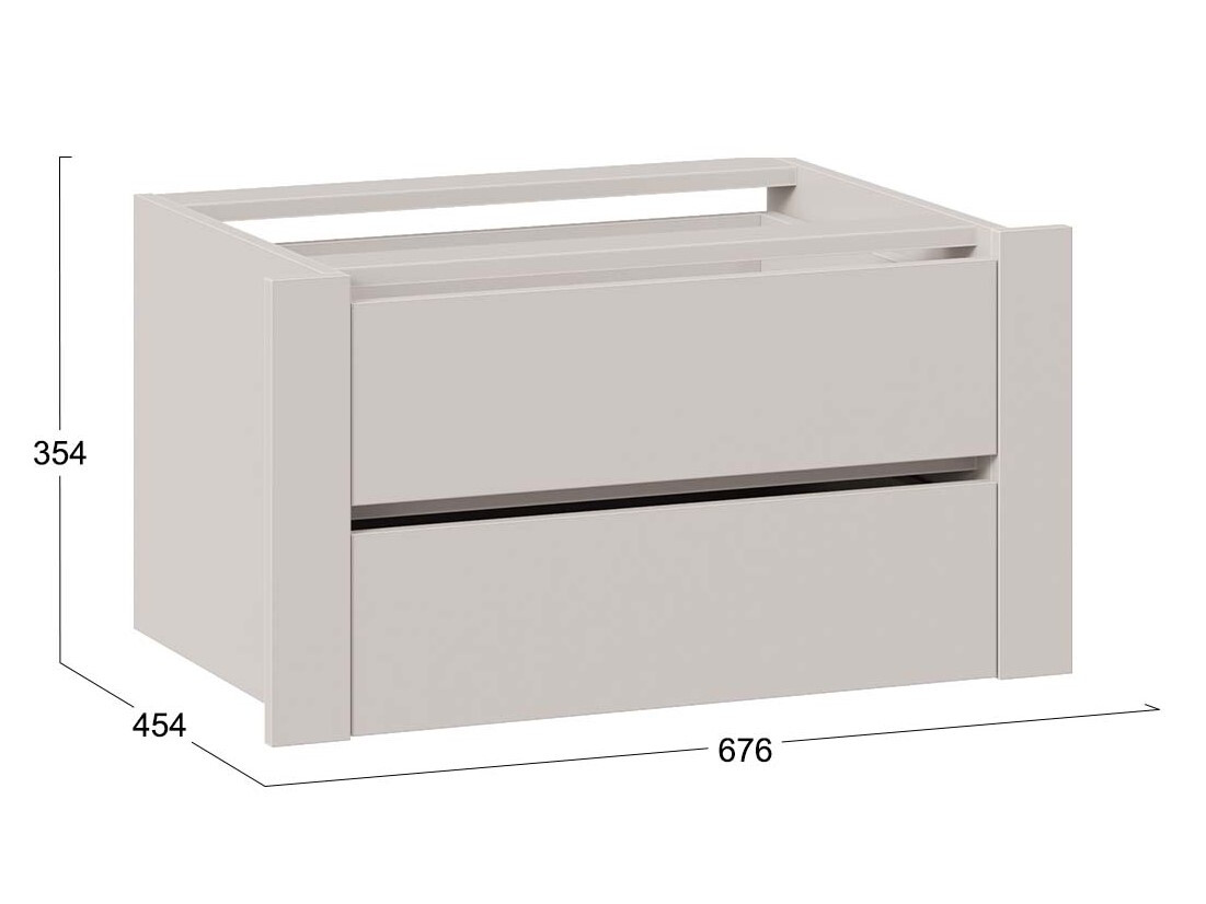 Модуль с 2-мя ящиками «Оскар» (1400, 2100)
