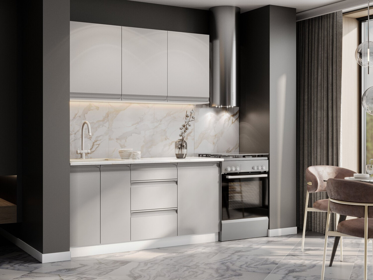 Кухонный гарнитур Вельвет