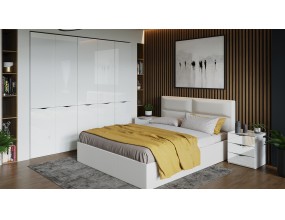 Шкаф 2 дв. со стеклом «Глосс»