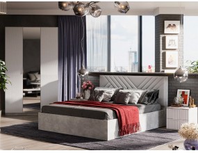 «Хилтон» Шкаф для одежды Ателье светлый